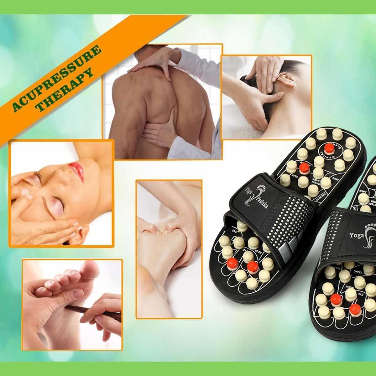 Yoga Paduka - Acupressure Foot Pain Relief Massager Slipper