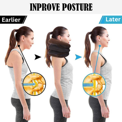 Inflatable Neck Traction Belt