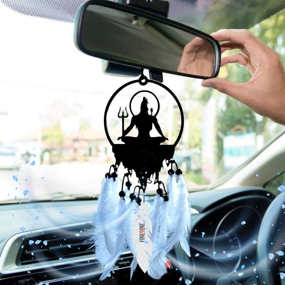 Car Dream Catcher with Paper Perfume | Rearview Mirror Décor with Long-Lasting Fragrance | Ideal for Car, Home, Office & Gifting (Copy)